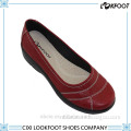 New trend high quality fashion pu colored office lady casual shoes